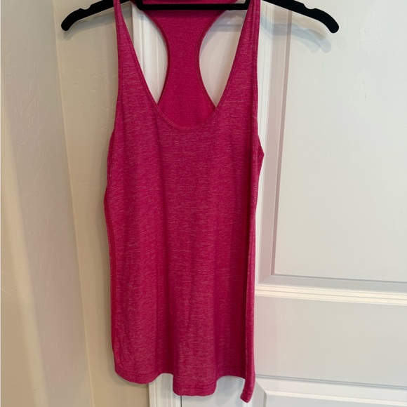 Lululemon Athletica Fuchsia Racerback Tank Top - Picture 1 of 2